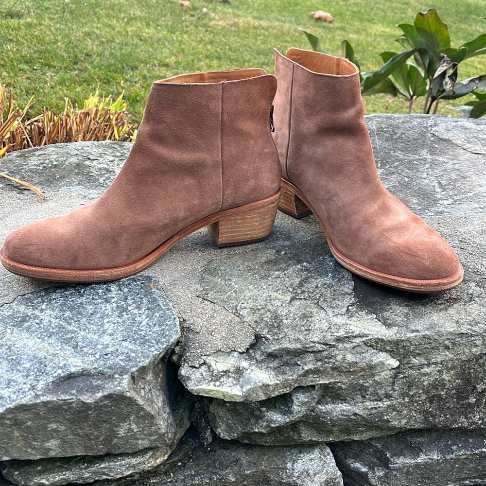 Korkese suede booty